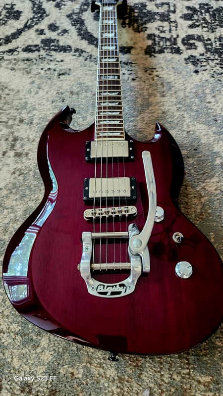 ESP LTD Viper 301 Bigsby Seymour duncan SG style image 1