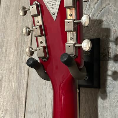 Kay K161 Thin Twin By Roger Fritz-Limited Reissue, Cherry Sunburst, Includes The Deluxe Kay Tuxedo Case & Pro Setup ! image 15