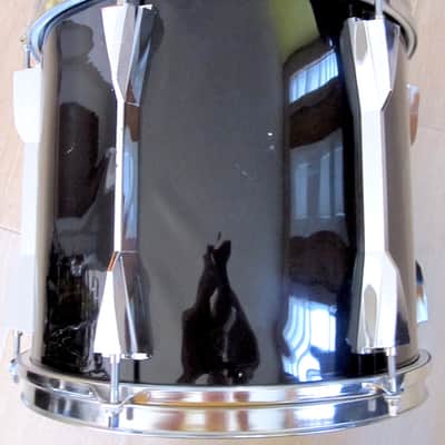 12" x 11" Tama Granstar Tom Drum, Jet Black Wrap - Vintage image 7