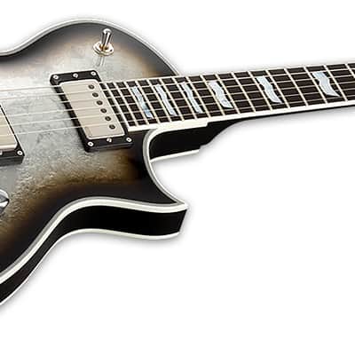 ESP Eclipse Custom Silver Liquid Metal Burst Original Series Electric Guitar + Hard Case MIJ - NEW - IN STOCK image 3