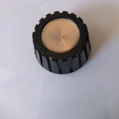 MAGNATONE BIGSBY MARK IV or V Original Volume/Tone Knob In Excellent Condition. 1955-1957 Magnatone Mark IV And V 1956 Black with Chrome image 4