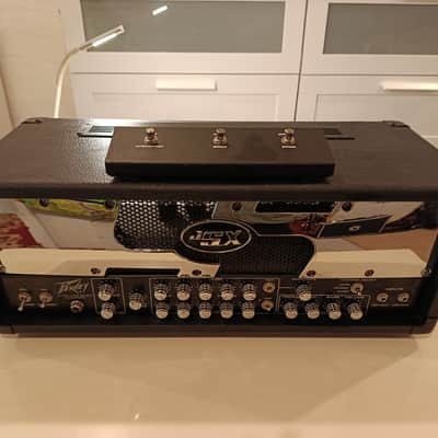 Peavey JSX Joe Satriani Signature 120-Watt Guitar Head 2000s - Chrome image 1