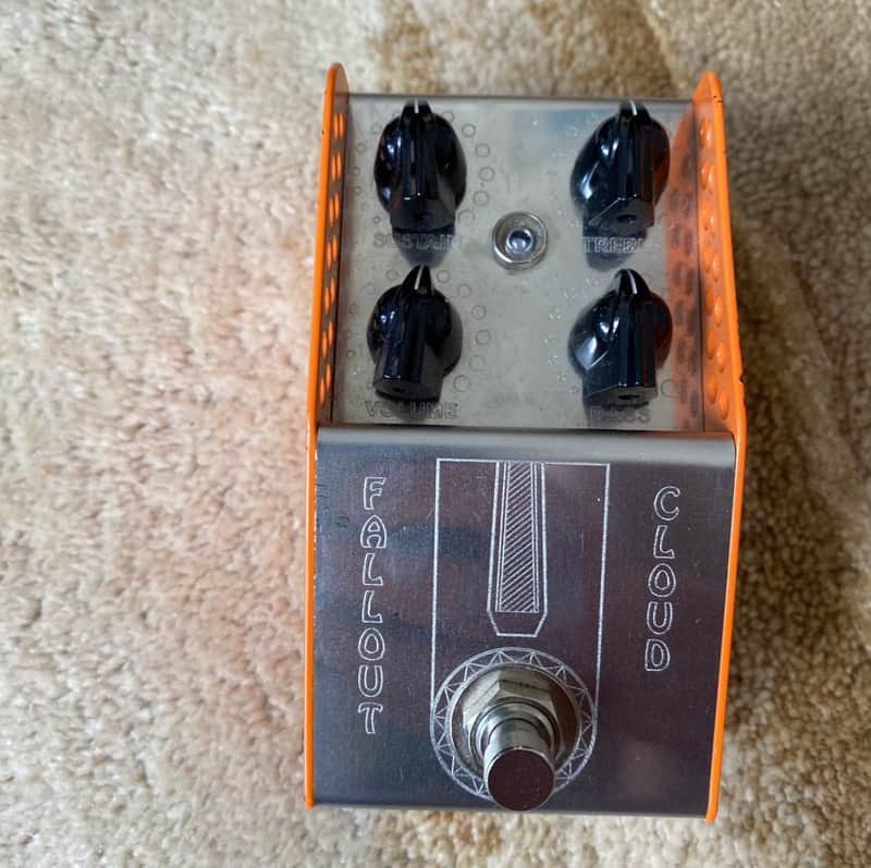 ThorpyFX Fallout Cloud Fuzz 2010s - Silver/Orange/Black image 1
