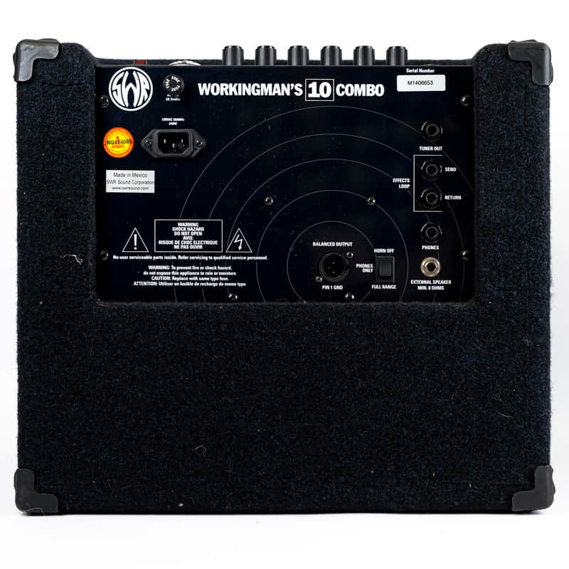 SWR Workingman's 1x10 Bass Combo Amplifier - 80 Watts | Reverb