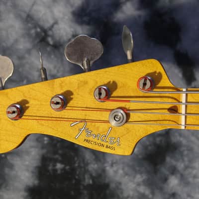 Fender Precision Bass 57 Reissue Japan alder body 1993 left handed 1957 RI MIJ lefty image 11