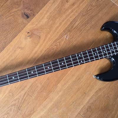 Aria Heritage Laser Electric bass 1985 - Gloss Black image 10