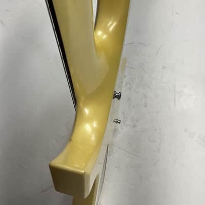 BC Rich MIJ NJ Warlock Bass White 1984 Moser Electronics W/OHSC image 15
