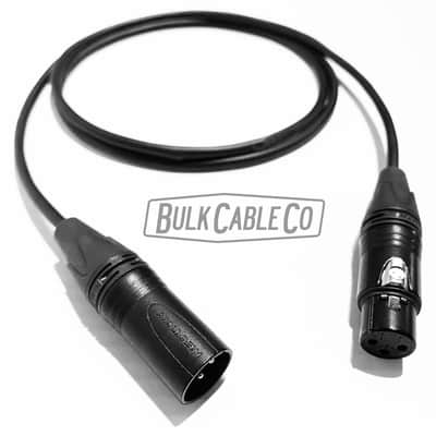 8 FT - Mogami 3080 AES/EBU Digital Audio Interface Cable - Neutrik Gold XLR Straight Connectors image 3