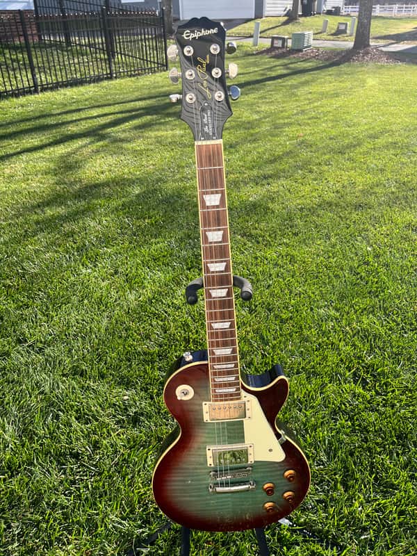 Epiphone Les Paul Standard Plus Top PRO 2018 - Blueberry image 1