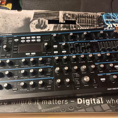 Novation Peak 8-Voice Desktop Synthesizer 2017 - Present - Black