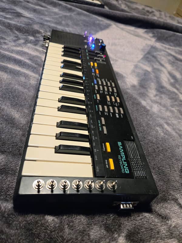 Circuit Bent SK-1 W/ Patch Bay and cables image 1