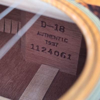 Martin D-18 Authentic 1937 (2006, non-VTS) image 21