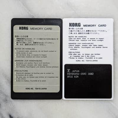 Korg M1 Synth 2 MPC-07 ROM Memory Cards image 3