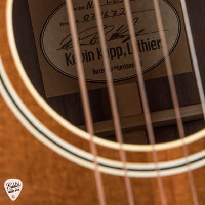 2020 - Kevin Kopp Nick Lucas Custom - Tunnel Redwood & Madagascar Rosewood image 21