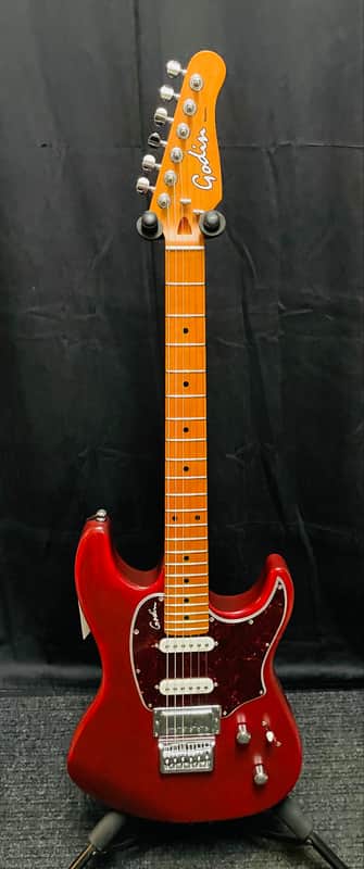 Godin Session Ht Aztek - Red image 1