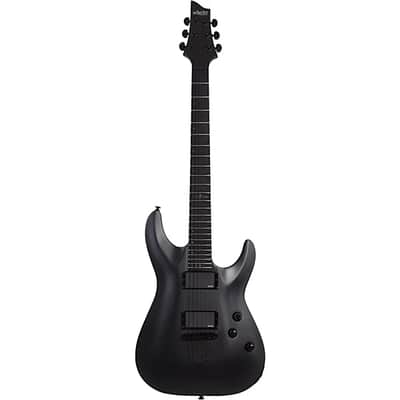 Schecter Guitar Research C-1 Platinum Blackout Electric Guitar 2025 - Satin Black image 3
