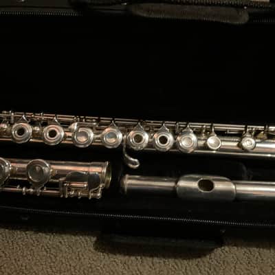 Armstrong 103 Open Hole - Silverplated Flute with New Pads/Case image 7