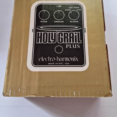 Electro-Harmonix Holy Grail Plus Reverb 2008 - Present - Black / Gold / Grey image 2