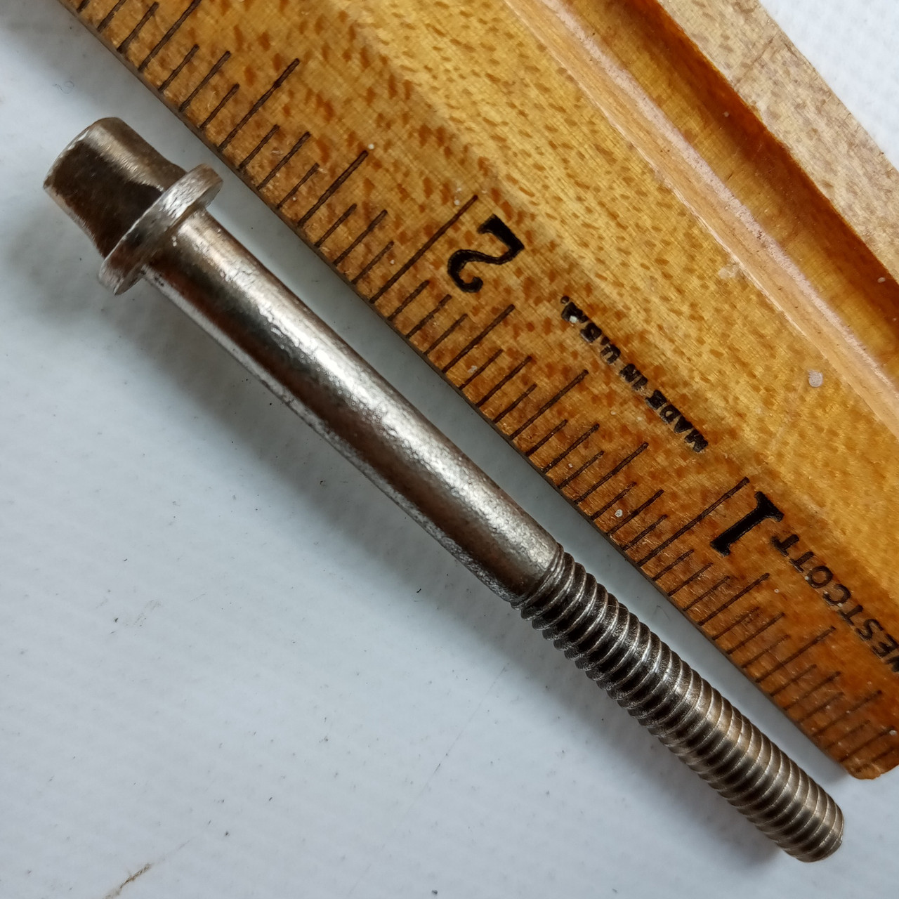 Slingerland 1+ 2 7/16"Radio King Snare Drum/Tom Tension T-Rod Nickel Vintage40*G — main photograph