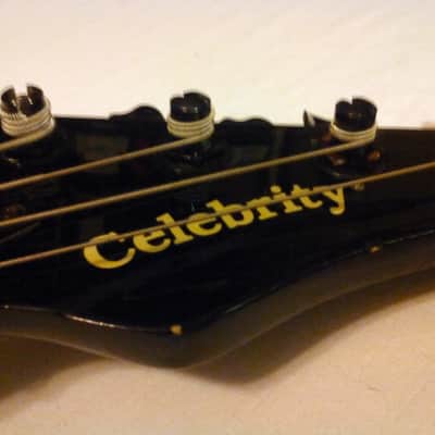 Ultra Rare 1987 Vintage Ovation Celebrity BC-2 Solid Body Bass Guitar (Black) With RR Gig Bag image 14