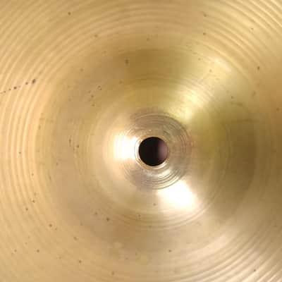 Zildjian 15"918 50s Hi-Hat Cymbal Paper-Thin Avedis USA Vintage B20 Bronze Crash image 3