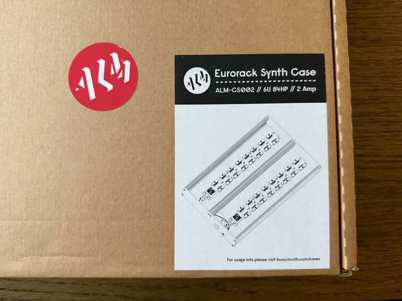 ALM/Busy Circuits Eurorack Synth Case - ALM-CS002 - 6U 84HP - 2 Amp - NEW image 1