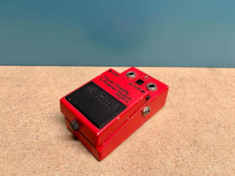 Boss PSM-5 Power Supply & Master Switch (Red Label) 1984 - 1990 - Red image 1