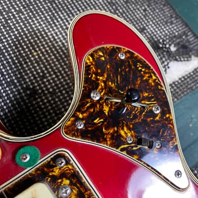 1960's Univox Three Pickup Hollow Body - MIJ - Includes Chipboard Case! image 13