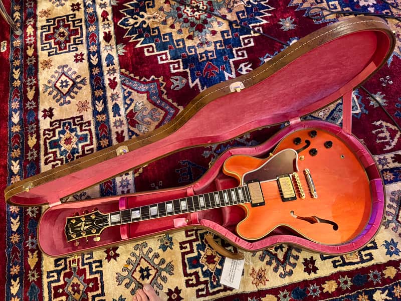 Gibson Custom Shop 1959 ES-355 Reissue Light Aged Murphy Lab Watermelon Red 2024
