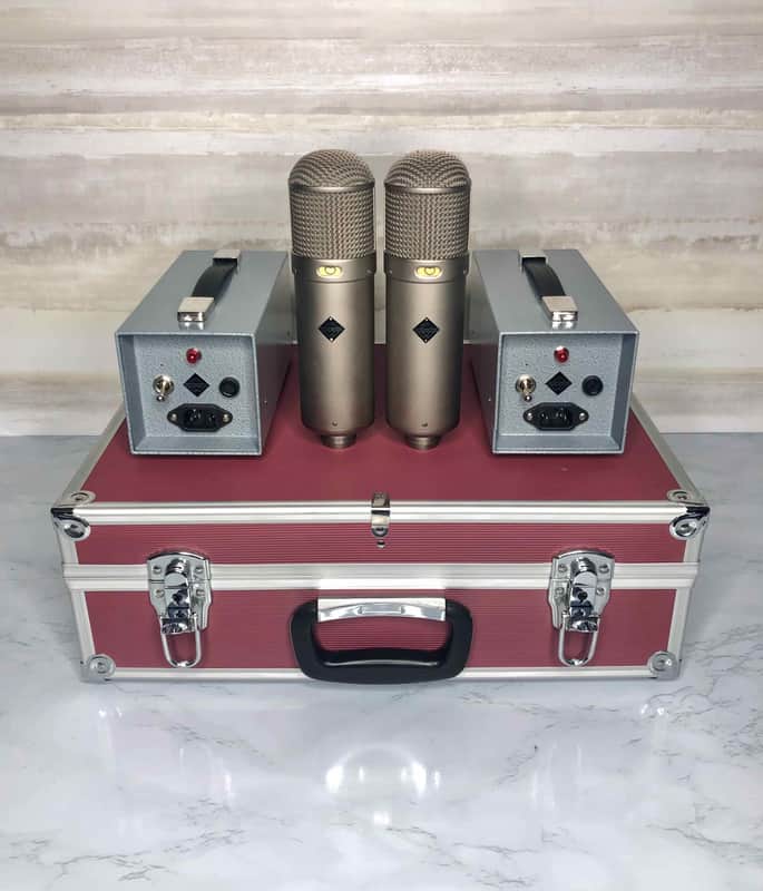 Wagner U47w Tube Condenser Microphones Pair image 1