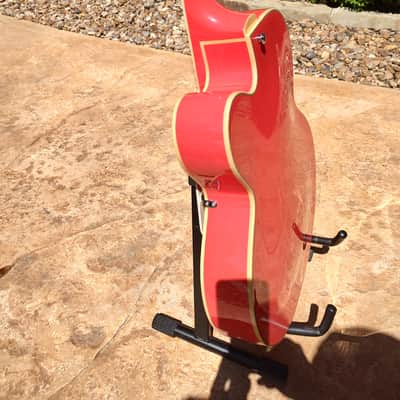 D'Angelico Premier EXL-1 Hollow Body Archtop Fiesta Red image 4
