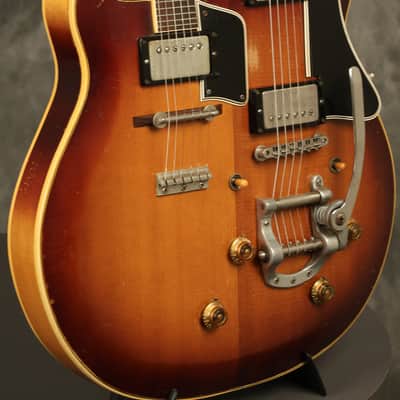 1959 Gibson Double Mandolin EMS-1235 Doubleneck w/factory Bigsby Sunburst image 10