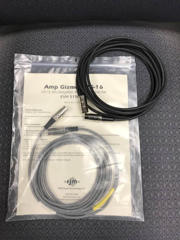 RJM EVH 5150 III interface cable & Horizon midi cable image 1
