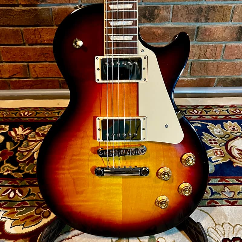 2024 Gibson Les Paul Studio Figured 2024 - Bourbon Burst GC Exclusive image 1