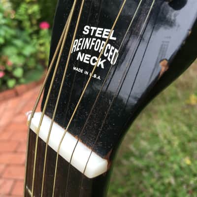 Excellent Harmony Model H950 Monterey Leader 1965 Red Burst image 8