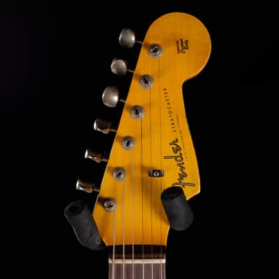 2024 Fender 1960 Stratocaster Heavy Relic - Aged Sonic Blue Over 3-Color Sunburst image 6