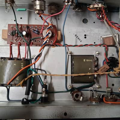 1960s Sound Electronics Corp X505R 2x12 30 Watt Guitar Amplifier Combo Rare Serviced image 11