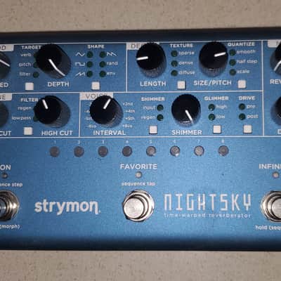 Strymon NightSky Time-Warped Reverberator 2020 - Present - Blue image 1