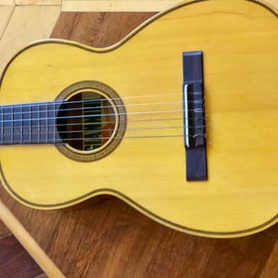 Vintage Original Rare 1960s Giannini GN-50 Rosewoood Mohogany Classical Guitar -Brazil image 2