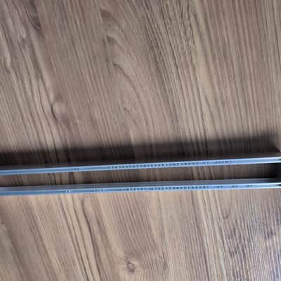 Synthrotek 1U Eurorack Bracket Ears - 84HP Rails - 50 Slide Nuts imagen 2