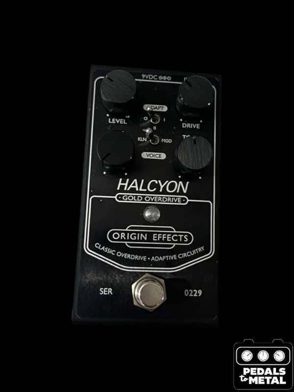 Origin Effects Halcyon Gold Overdrive 2023 - Present - Blackout - X18230 image 1