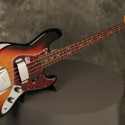 2012 Fender American Vintage '62 Jazz Bass reissue Sunburst image 11