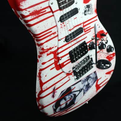 Custom Painted and Upgraded 2024 Fender Squier Strat With Matching Headstock image 3