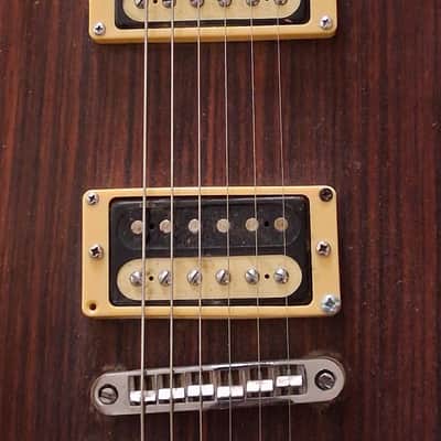 Vintage 1974 Lincoln Les Paul Custom "Natural Exotic Wood" Maxon Super 70's OHSC Matsumoku image 14