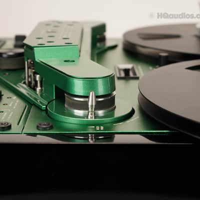 Akai GX-635D Reel-to-Reel Tape Deck Custom Green - Restored - 1 Year Warranty image 9