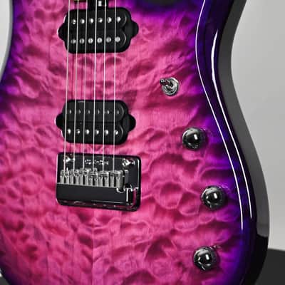 Ernie Ball Music Man Music Man JP15 John Petrucci Signature *Miami Guitar Exclusive* - Olallieberry Quilt 2026 (H10882) image 10