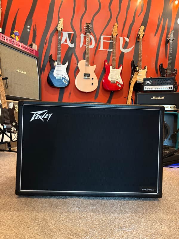 Peavey invective 212 Misha Mansoor Signature 120-Watt 2x12" Guitar Speaker Cabinet 2017 - Present - Black image 1