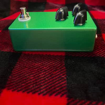 Hand-wired TS/Green-Style Overdrive - Pearlized Green image 5
