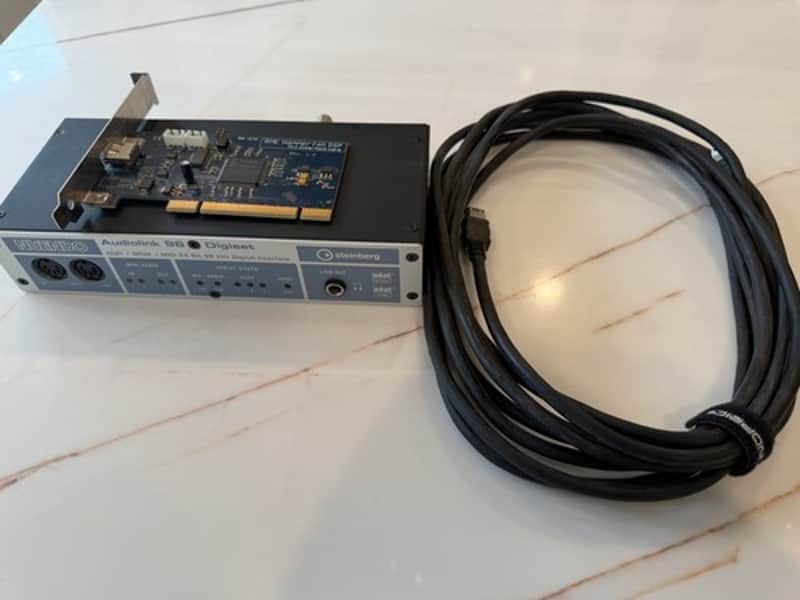 Steinberg Nuendo Audiolink 96 Digiset + RME Hammerfall DSP PCI Card - Complete Set image 1