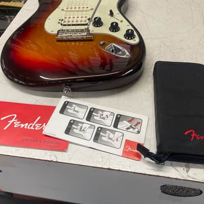 Fender Stratocaster Deluxe Plus HSS guitar 2014 - Metallic Sunburst image 7